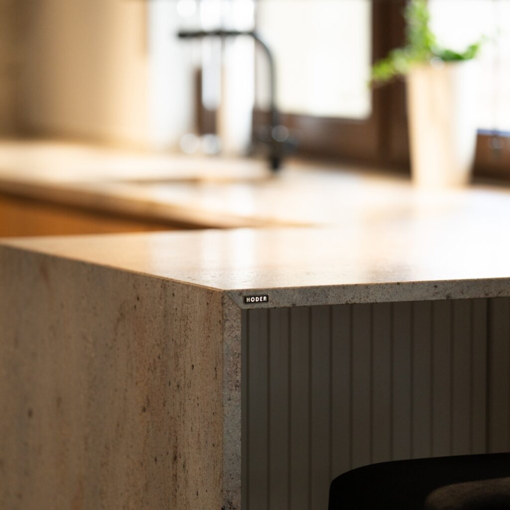 Kamienny blat w kuchni